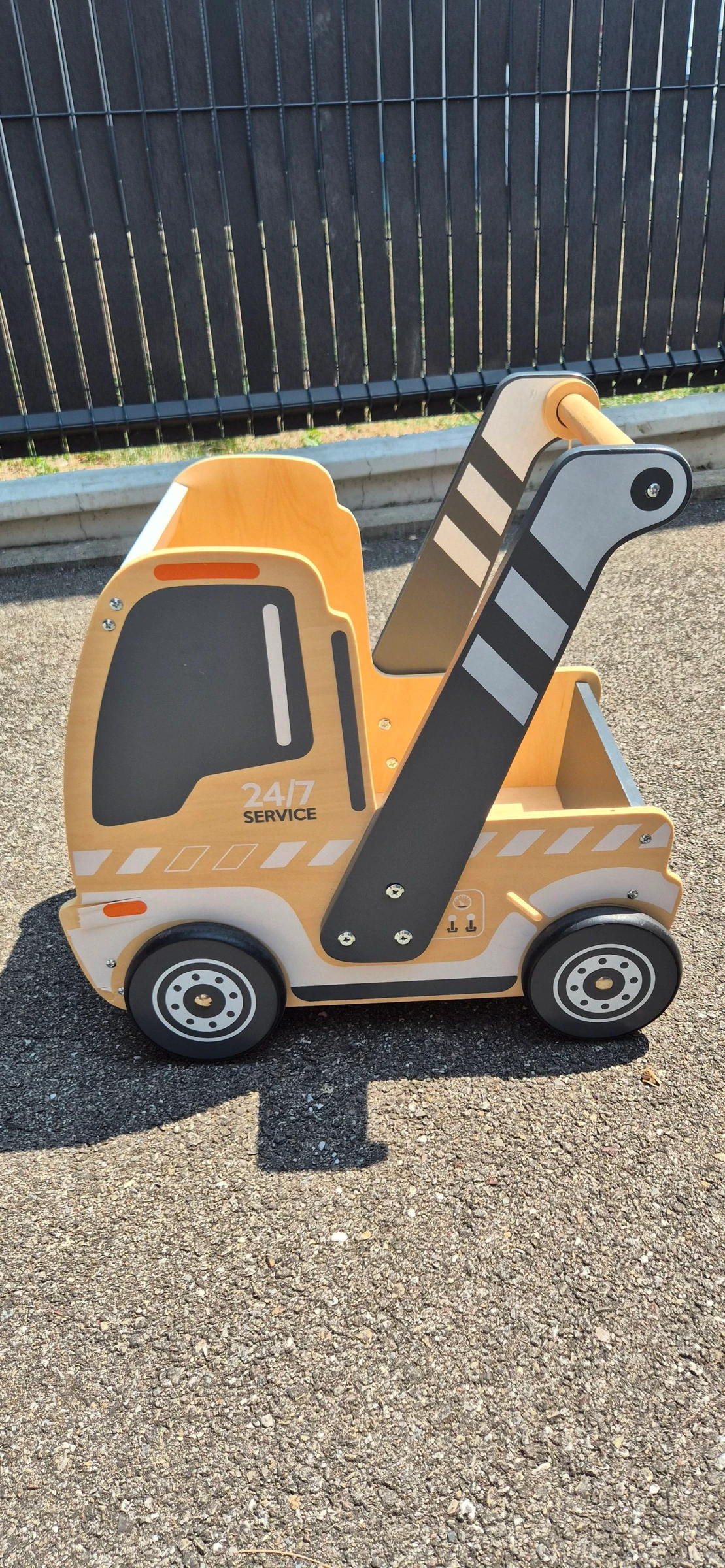 Carro de paseo camión de madera – photo 3